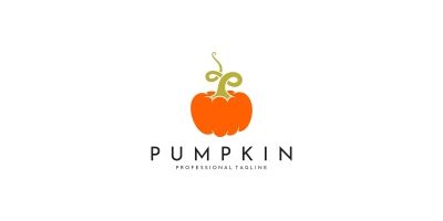 Pumpkin Logo Template