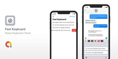 Fast Keyboard - Custom Keyboard App iOS