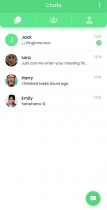 Econy Chat - Chatting App UI Kit - Ionic 5 Screenshot 2