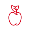 red-apple-logo-template