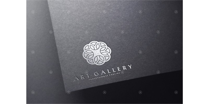 Art Gallery Logo Template