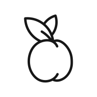 Peach Logo Template