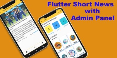 Flutter Shorts News with Admin Panel