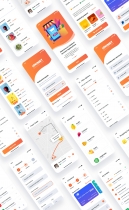 LokMart - Grocery Mobile App UI Kit - Figma Screenshot 5