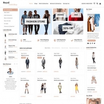 Royal Shop Pro WordPress WooCommerce Theme Screenshot 1