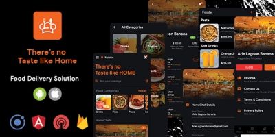 HomeChef - Multi Restaurant - Ionic 5