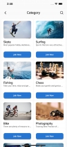 Hobbies - Social Media Flutter UI Kits Screenshot 5