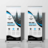 Creative Corporate Business Roll Up Banner Design