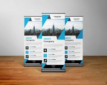 Corporate Business Roll Up Banner Standee Design Screenshot 1