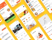Food Delivery - Mobile App UI Kit - Figma Screenshot 3
