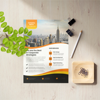 Corporate Business Flyer Design Template design