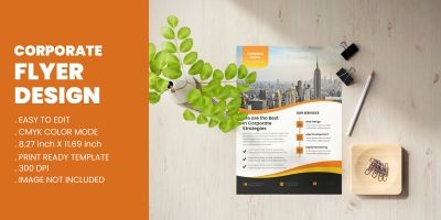 Corporate Business Flyer Design Template design