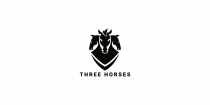 Three Horses Modern Logo Screenshot 3