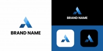 Letter A Logo Design Template Screenshot 1