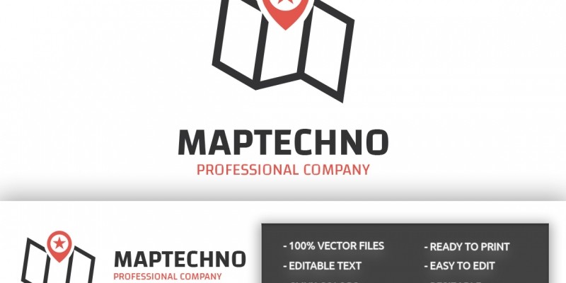 Map Techno Logo