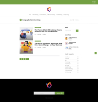 Blogshi - Blog And Magazine Application Screenshot 13