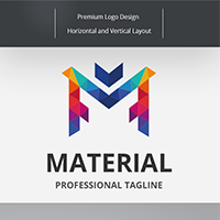Material Letter M Logo