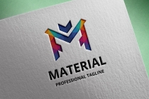 Material Letter M Logo Screenshot 1