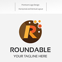 Letter R Roundable Logo