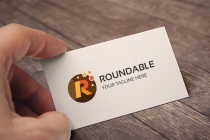 Letter R Roundable Logo Screenshot 1