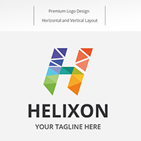 Letter H Helixon Logo