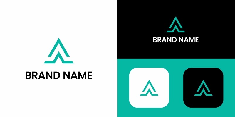 Letter A Logo Template