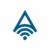 Letter A Signal Logo