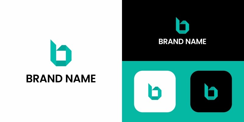 Lertter B Logo Template