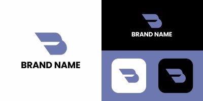 B Letter Logo Design