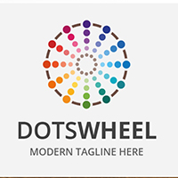 Dots Wheel Logo