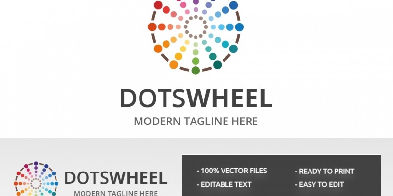 Dots Wheel Logo