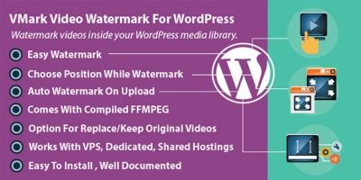 Video Watermark Plugin For WordPress