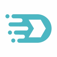 Letter D Data Logo