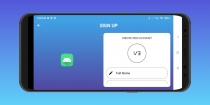 Android Login Register Pages UI with Firebase Screenshot 23