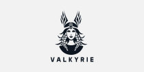 Valkyrie Woman Creative Logo Screenshot 1
