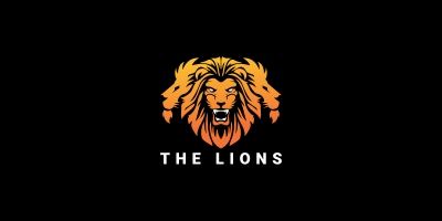 Strong Lion Logo Design