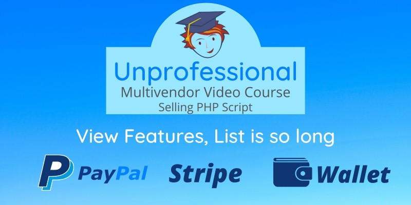 Unprofessional v1.0 – Multivendor Video Course Script