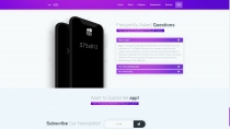 Mobile Application Website HTML Theme Screenshot 8