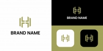 Abstract H Logo Template Screenshot 1