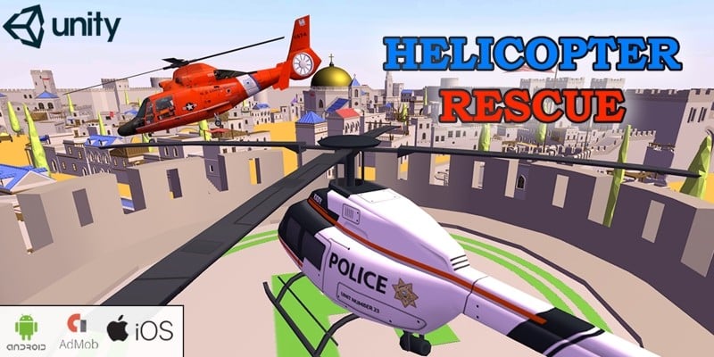 Helicopter Rescue 3D - Complete Unity Project