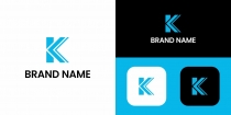 Letter K Tech Logo Design Screenshot 1
