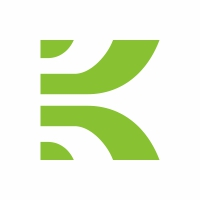 Letter K Abstract Logo Design