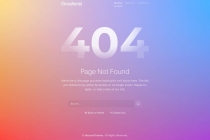 Gradienti - 404 Error Page Templates Multipurpose Screenshot 2