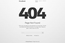 Gradienti - 404 Error Page Templates Multipurpose Screenshot 7