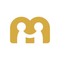 Letter M People Logo Design
