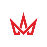 Letter M Crown Logo Design