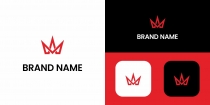 Letter M Crown Logo Design Screenshot 1