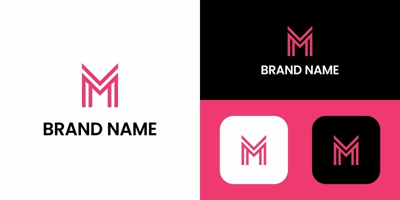 M Logo Design