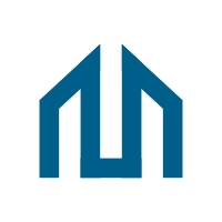 Letter M Building Logo Design