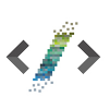 Pixel Code Logo